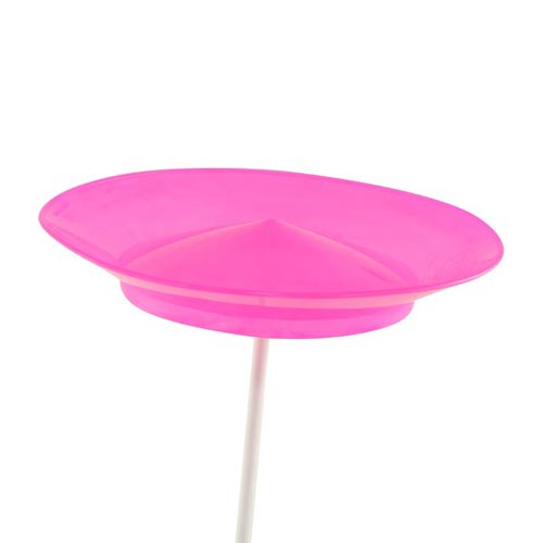 Assiette chinoise rose